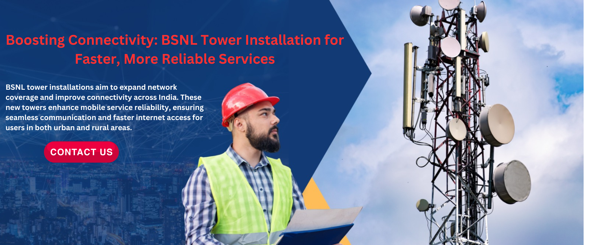 Boosting Connectivity BSNL Tower Installation for Faster, More Reliable Services (1)